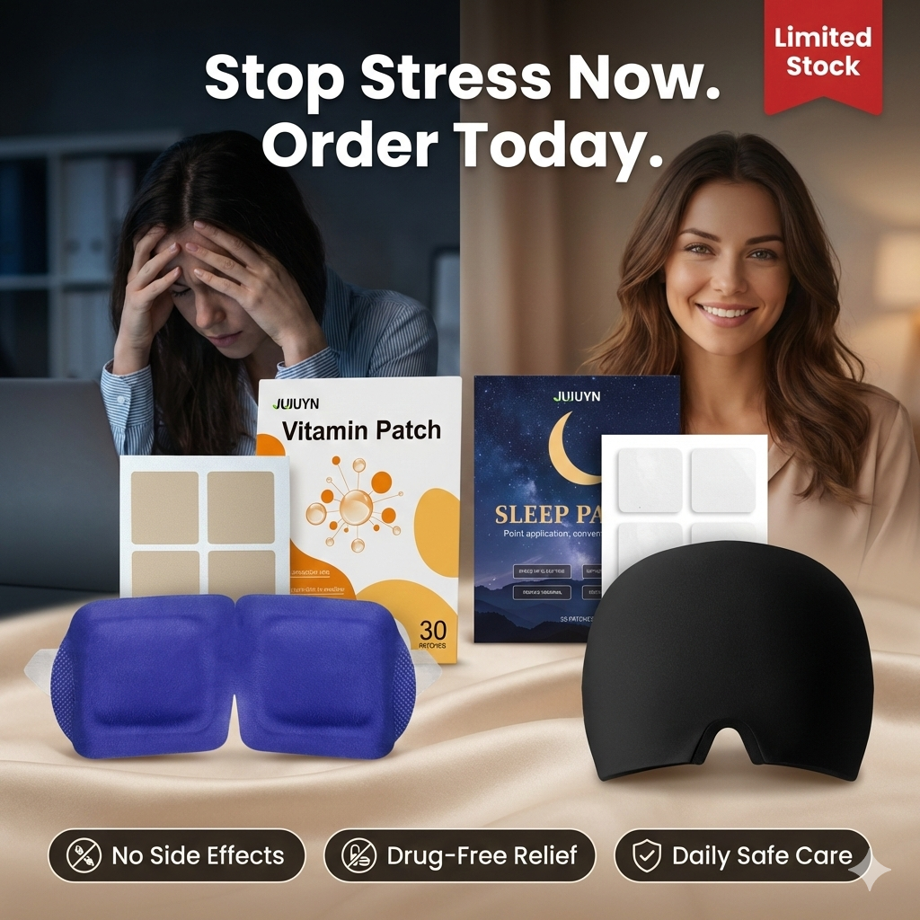 Drug-Free Migraine Relief & Wellness Patches | The Future of Natural Stress, Sleep & Energy Support