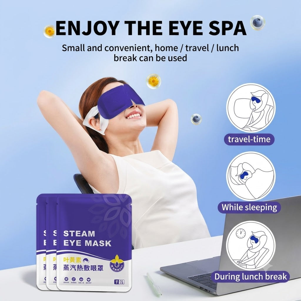 Self Heating Steam Eye Mask pack