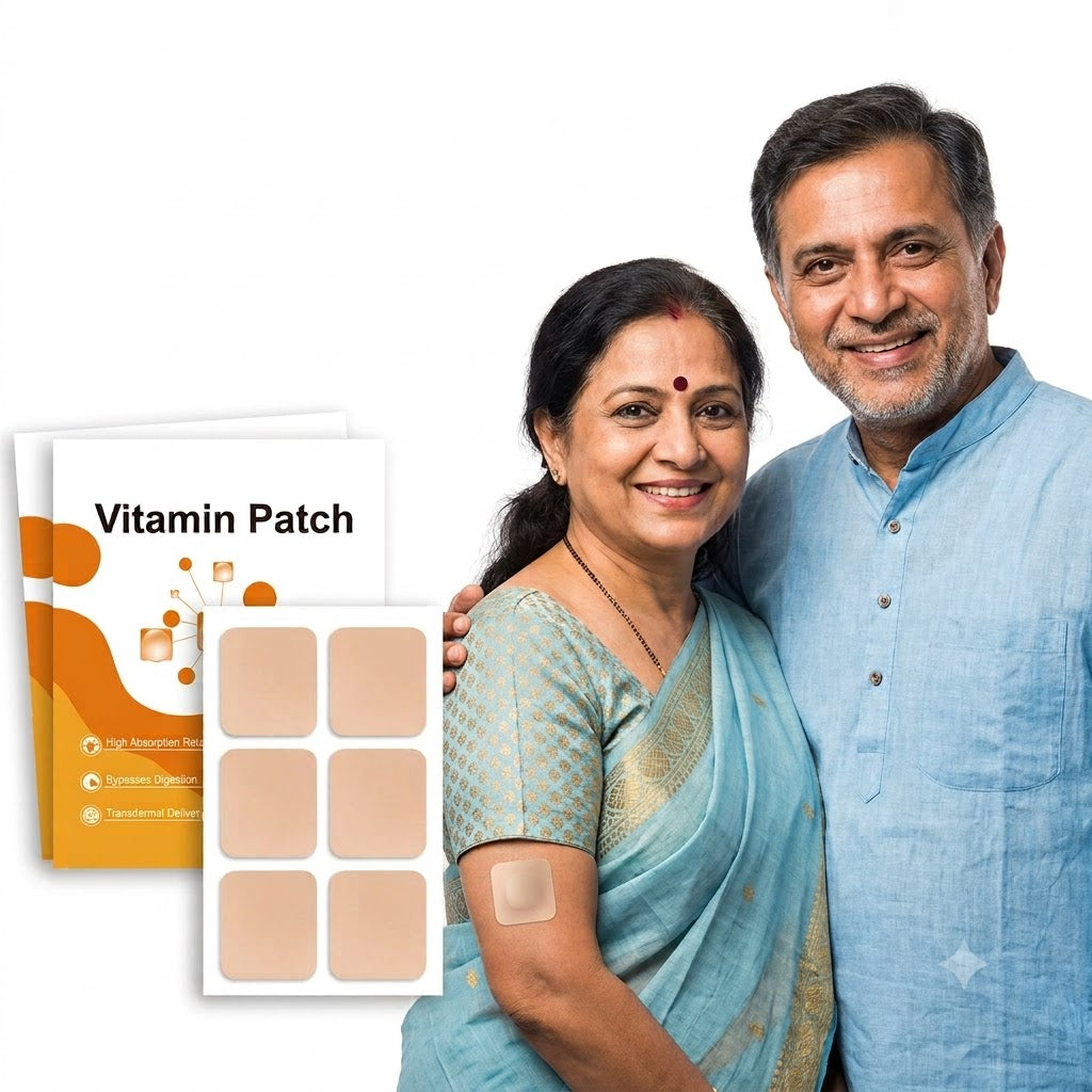 Multivitamin Patch worn discreetly under clothing