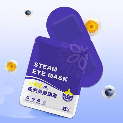 Steam Eye Mask packaging showing single use masks